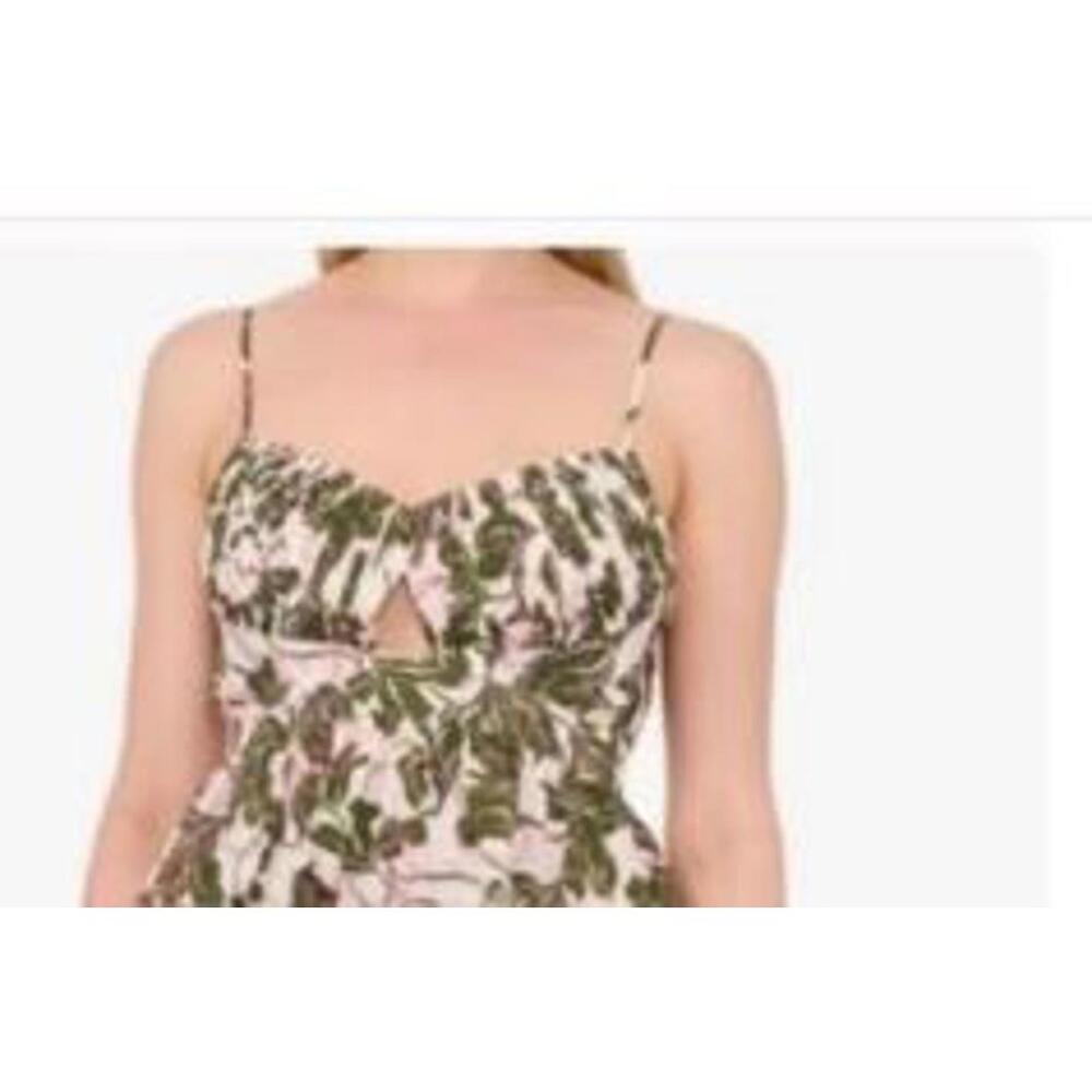 Parker Floral Peplum Top - Size 10